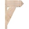 Ekena Millwork Traditional Arts & Crafts Smooth Outlooker, Douglas Fir, 7 1/2"W x 16"D x 24"H OUT08X16X24TRA03SDF - alternate 3